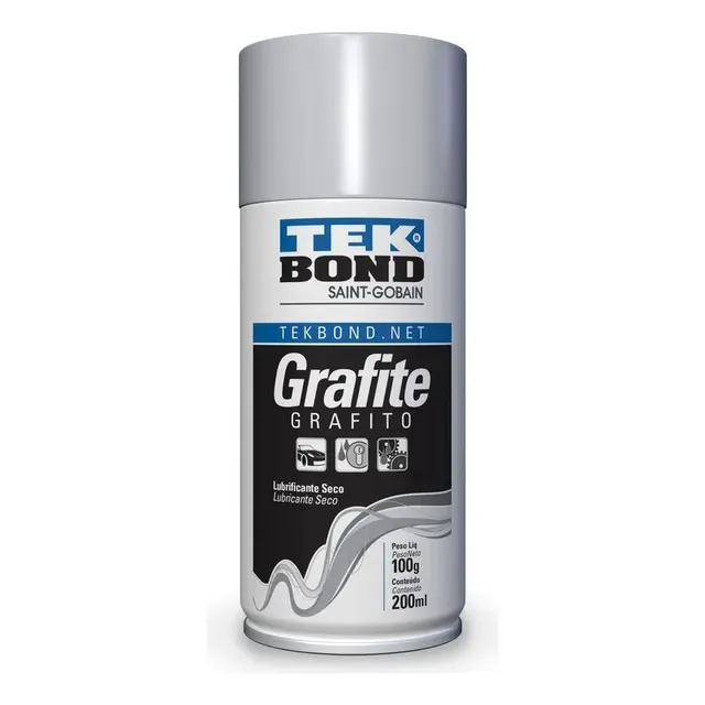 Grafito Tekspray 100gr/200ml Lubricante Seco