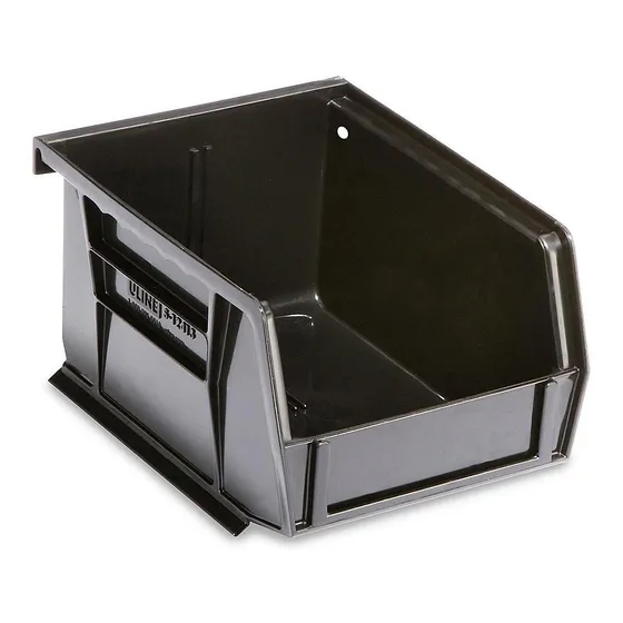 Gavetas Estibables - 14x10x8cm, Negras - 24/paq