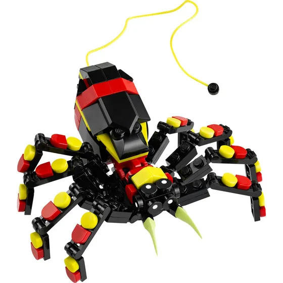 Kit de construcción Lego Creator 3-in-1 Animales salvajes: La araña sorprendente 31159