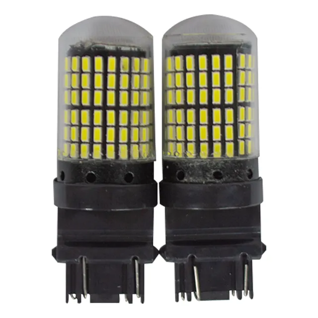 Bombillo Led 3157 Blanco Fijo Y Strobo Full Intensidad