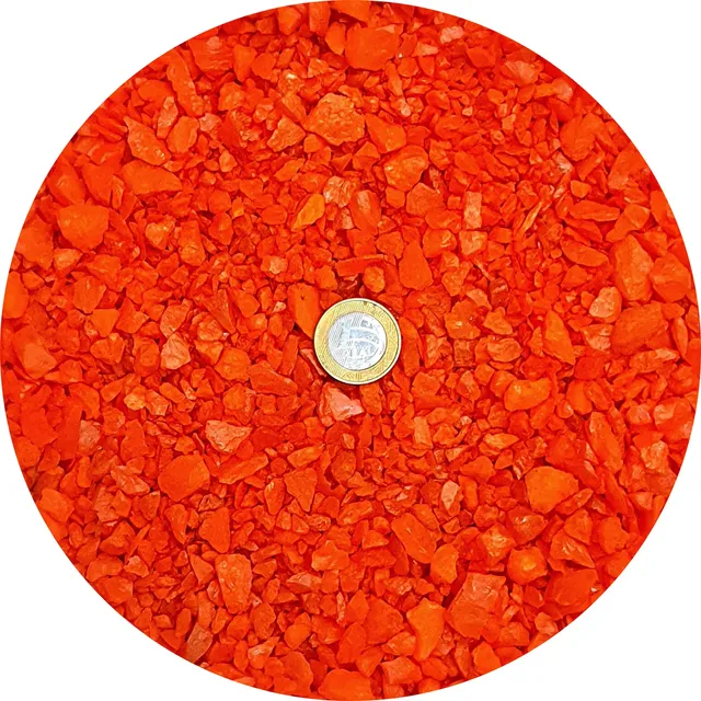 Cascalho De Quartzo Colorido Decoração E Aquário - 4,0kg