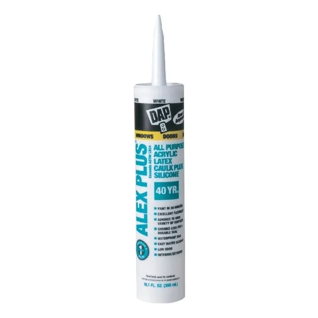 Sellador Siliconado Blanco Alex Plus