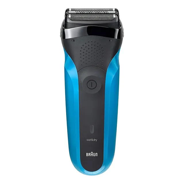 Rasuradora Braun Series 3 310S negra y azul