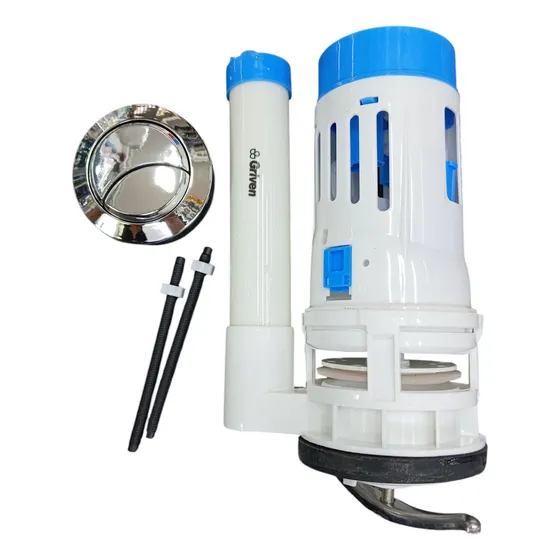 Válvula De Descarga Dual Para Sanitario Botón Superior 3 Pul