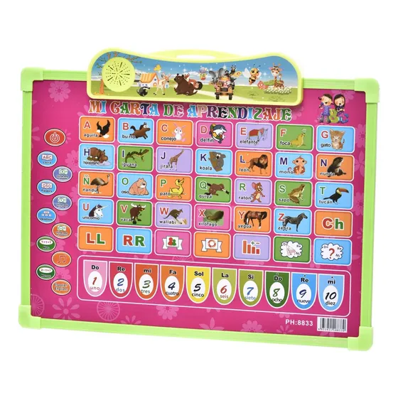 Tablet Gigante De Aprendizaje + Pizarra Didáctica Infantil