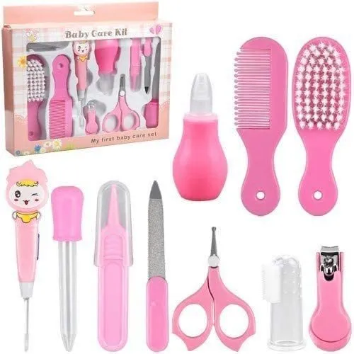 Kit 10pcs Para Higiene Cuidado De Bebé Varon Y Hembra Nuevo