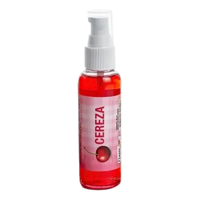 Lubricante Intimo Caliente Saborizado Cereza En Spray 60ml
