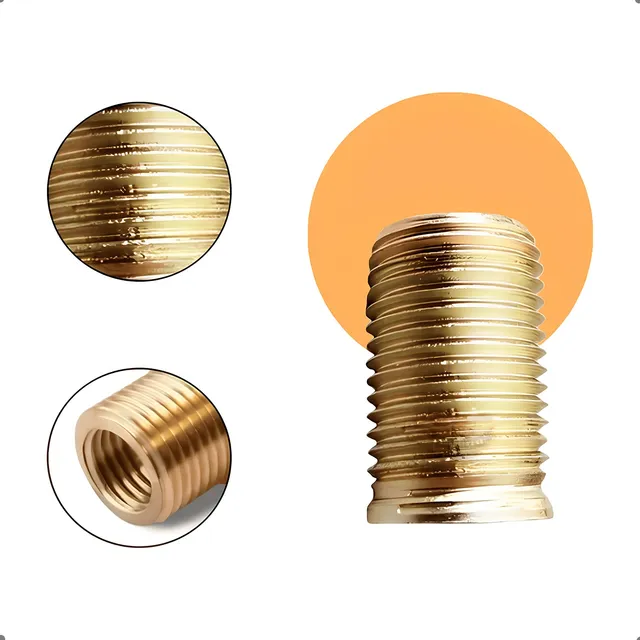 Rosca Postiça M6 X 8mm X 15mm Bucha Rosqueada Kit 10 Peças