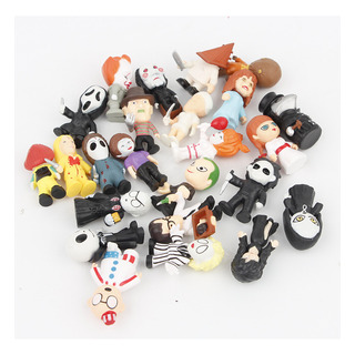 24 Figuras De Acción Para Películas De Terror, Modelo Toys, 24 Figuras De Acción Para Películas De Terror, Modelo Toys,