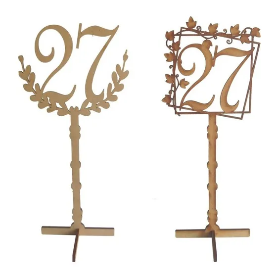 Números Para Mesa De  Invitados, Para Fiestas O Eventos