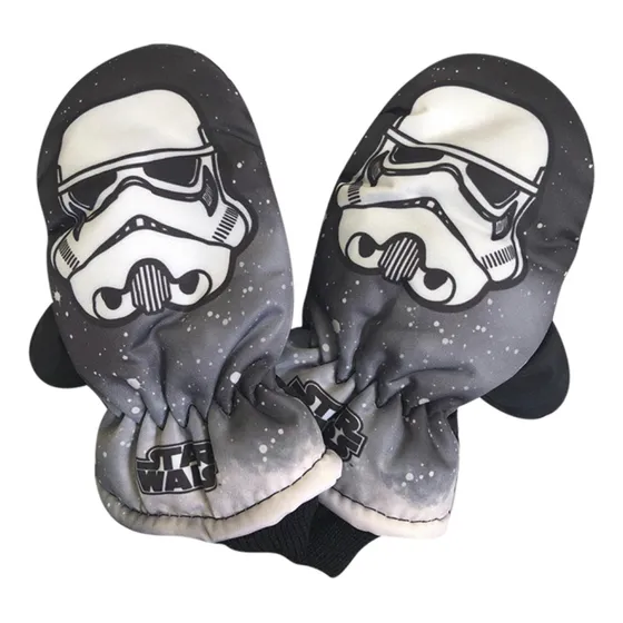 Guantes Mitones Infantiles Star Wars 3 A 6 Años Oficiales