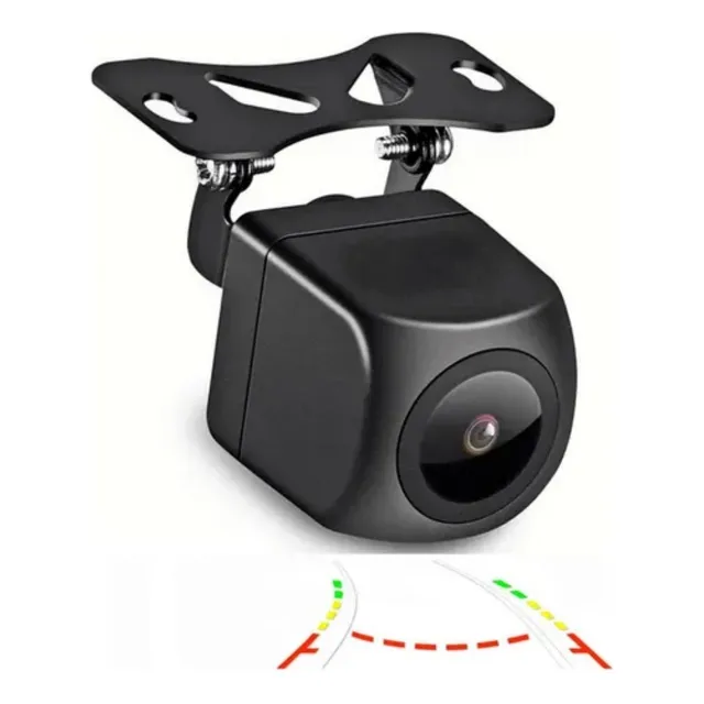 Câmera Ré Automotiva Olho De Peixe Visão 180° Hd Universal