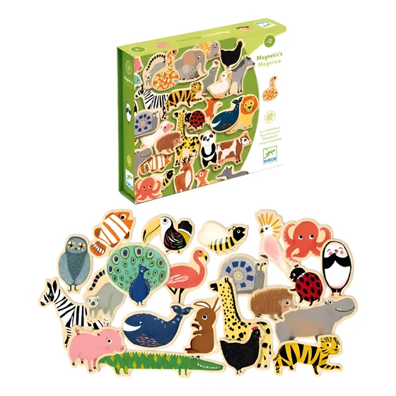 Figuras Magnéticas 36 Animales Magnéticos Niños