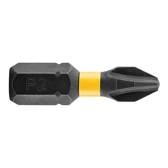 Punta De Taladro Estría Dewalt Impacto #2 * 1  ( 5 Pza)