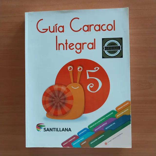 Libro Guía Caracol Integral Quinto Grado Nueva