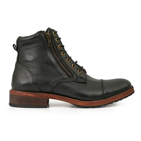 Borcego Hombre Cuero Botas Briganti Zapatos Botinetas Rogue