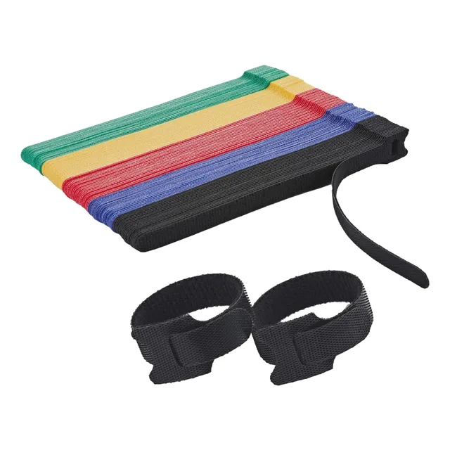 Bridas De Velcro Organizador Sujeta Cable Reutilizable X20