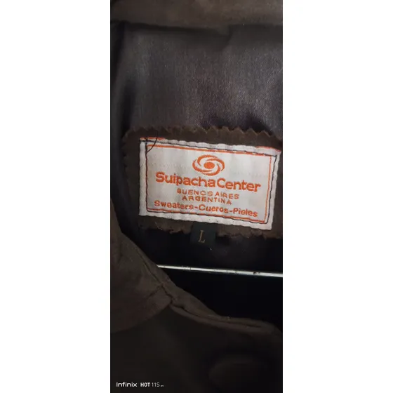 Chaqueta En Cuero Argentina Nueva!!