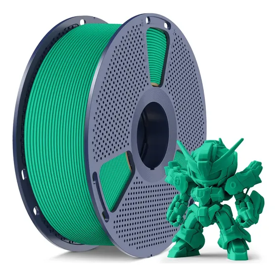 Filamento Pla Mate Alta Velocidad Impresora 3d Sunlu 1,75mm Color Verde Menta
