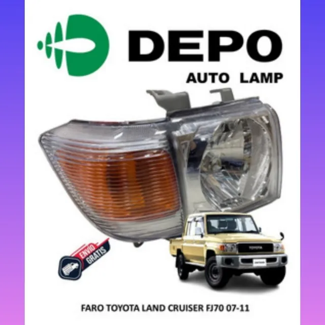 Faros Macho Land Cruiser 2010 2011 2012 2013 2014 2015 Depo 