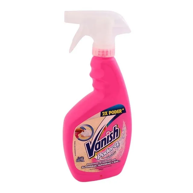 Limpiador Líq. Vanish Poder O2 Alfombras Y Tapicerías 650 Ml