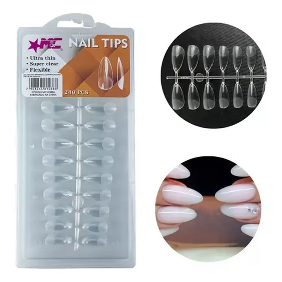 Tips Soft Gel 240 Piezas 