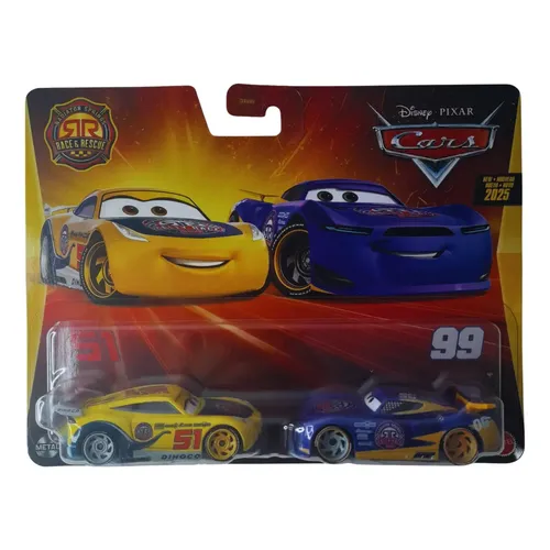Miniatura Disney Cars Jeff Gorvette Metallic Finish Carros Cor