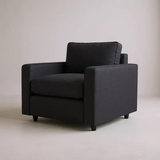 Sillón Seccional Modular | Modulo A | Envío Gratis Gris Oscuro Liso