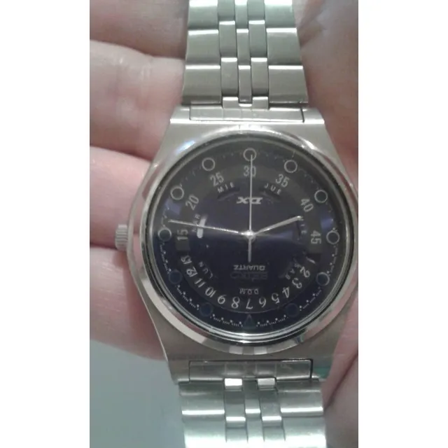 Reloj  Caballero Original Seiko Acero Intoxi Modelo Sgf2 Aut