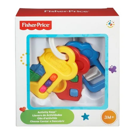 Llavero De Actividades Fisher Price® Juguete De Bebé 71084 Multicolor