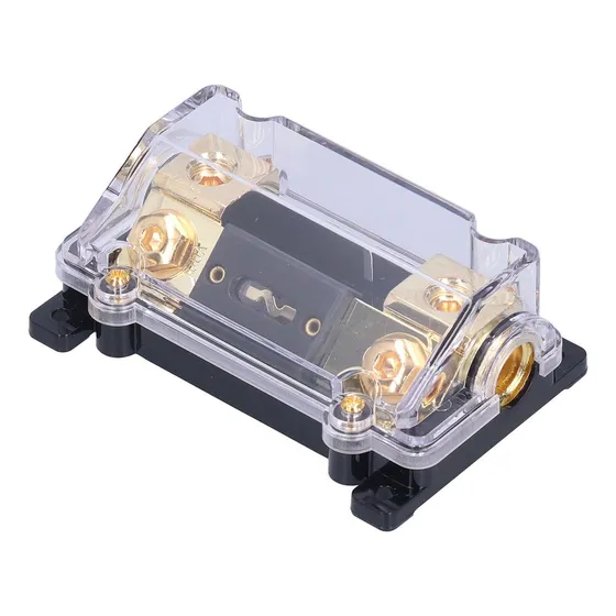 Para Portafusibles Awg De Calibre 0/2/4 Bloque Anl En Línea