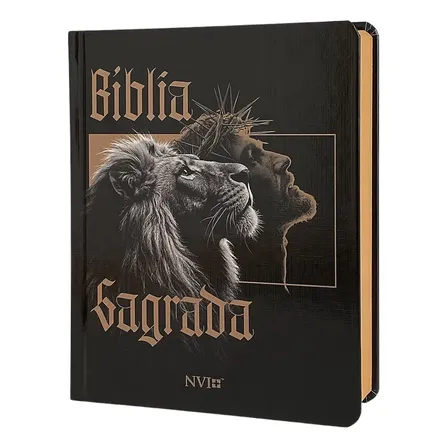 Bíblia Sagrada Capa Dura Cristo E Leão De Judá Nvi