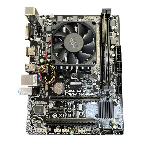 Mother Gigabyte Fm2a68hm-h Socket Fm2 + Micro Como Nuevo.