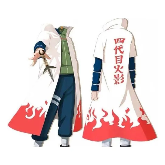 K Capa Gabardina Hokage Minato Anime Naruto Shippuden