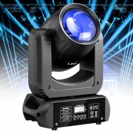 Moving Head Foowei 200W com Prisma e Gobo para Palco