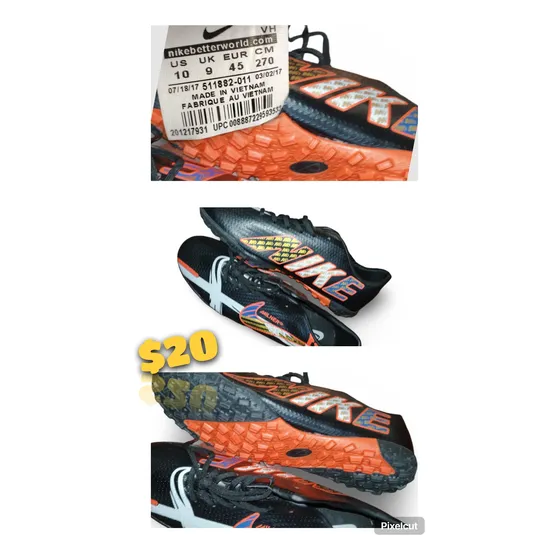 Zapatos De Fútbol Talla 45 (nuevos)