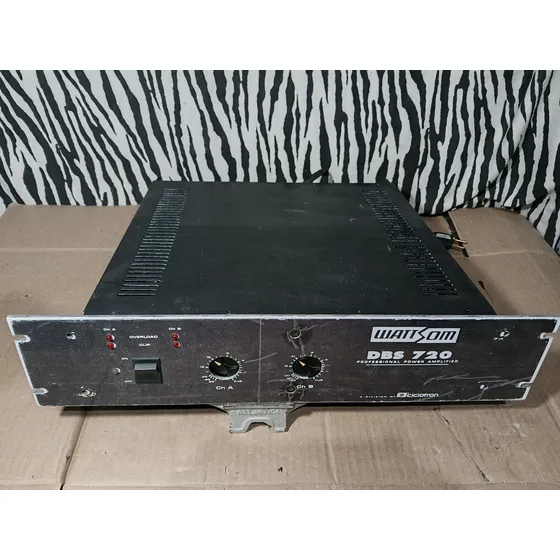 Amplificador Potencia Wattsom Dbs720 N01 (leia A Descrição)