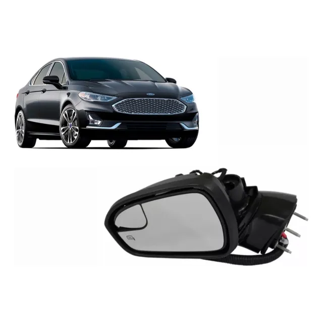 Retrovisor Esquerdo Sem Cobertura Ford Fusion 2017 A 2020