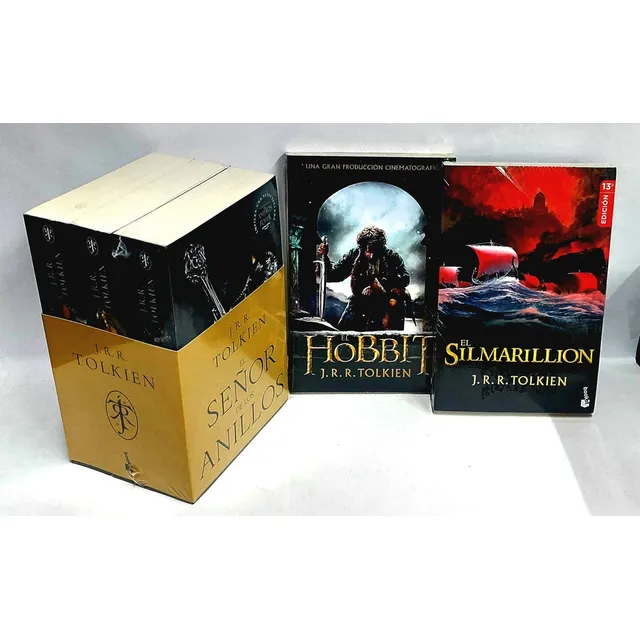 El Señor De Los Anillos 3tomos+silmarillion+ Hobbit 