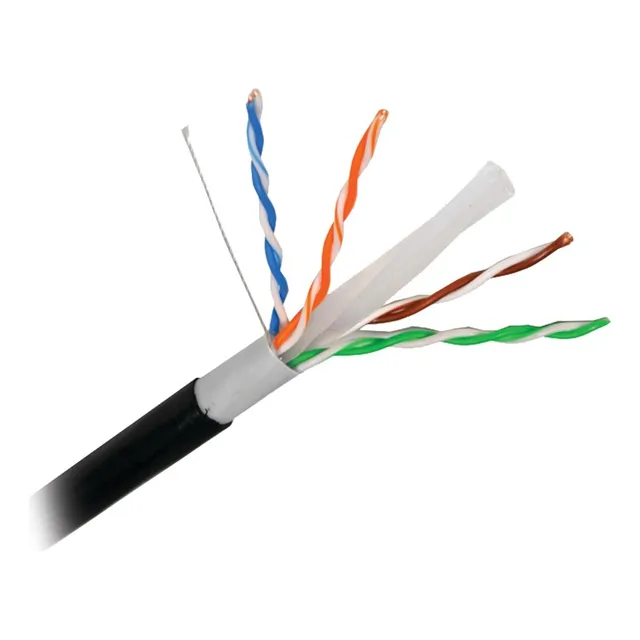 Linkedpro, Cable Utp Cat6+, 305mts Gel Negro, Pro-cat-6-gelx