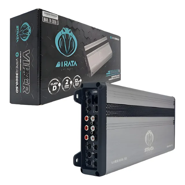 Amplificador 5 Canales Strata Serie Viper 3000w