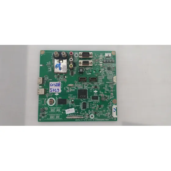 Placa Principal Tv Lg 42ln549c. Eax65000004(1.4) Usada