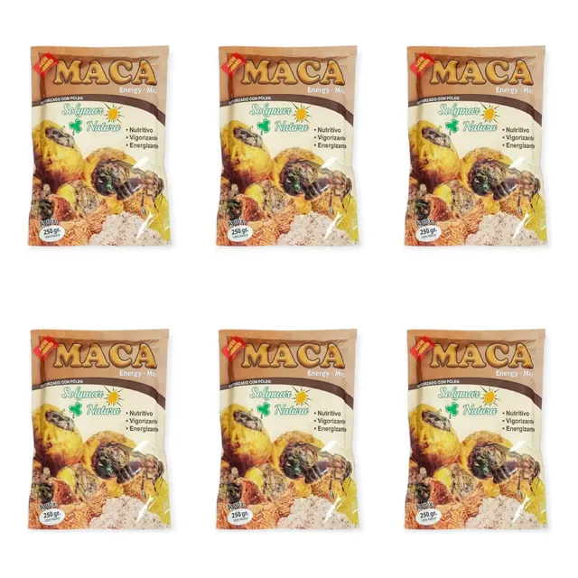 6 Maca Amarilla 250g C/u
