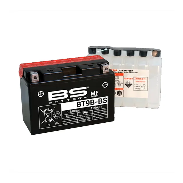 Batería Para Moto Bs Mf Bt9b-bs Yp400 Xt660 T Max