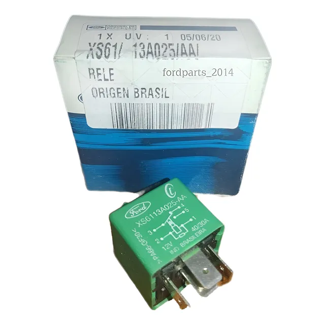 Rele Auxiliar Faro Luces Ford Ka Fiesta Ecosport