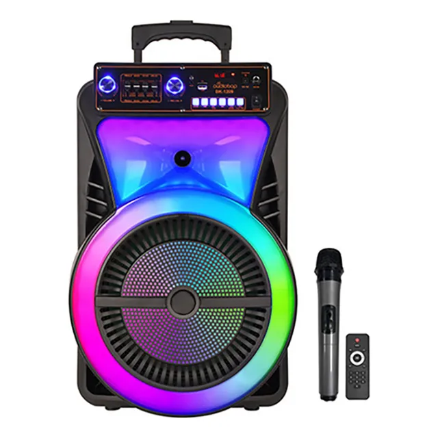 Grande Bocina Recargable Bluetooth Activo Portatil Microfono