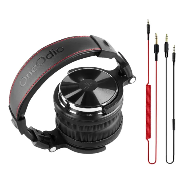 Fone Profissional Para Musico Studio Headphone Dj P2 E P10