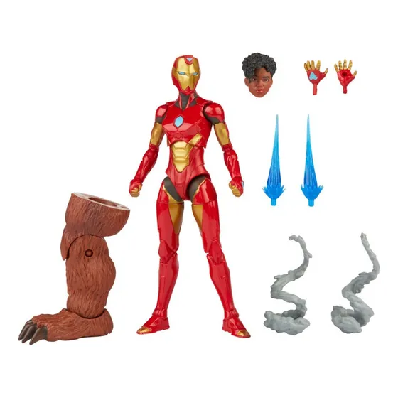 Ironheart Riri Williams Comic Marvel Legends Baf Ursa Mayor