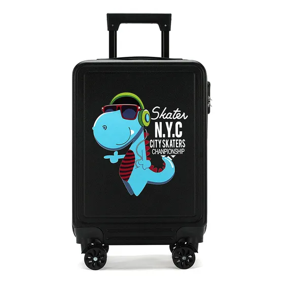 Mochila Maleta De Pollito Para Niños Rosa-amarillo-azul Color N Dinosaurio