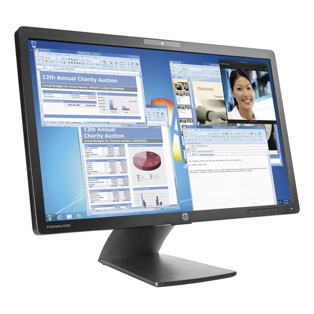 Monitor Hp Elitedisplay Elitedisplay Led 23pulgadas Negro